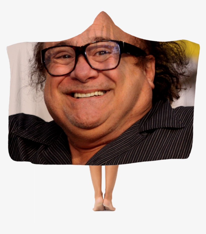 Danny Devito Premium Adult Hooded Blanket - Danny Devito, transparent png