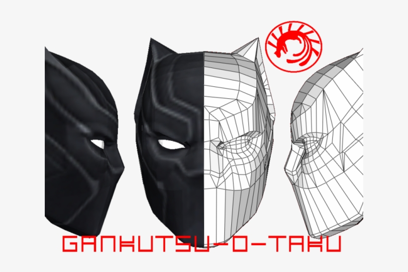Batman Mask Clipart Black Panther - Mask, transparent png