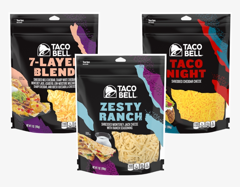Taco Bell Shredded Cheese, transparent png