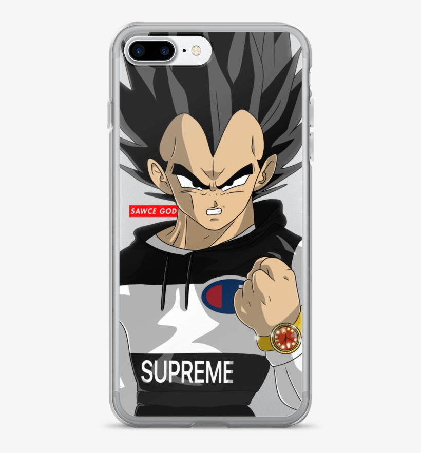 Image Of Vegeta Hypebeast Iphone Case - Sawce God, transparent png