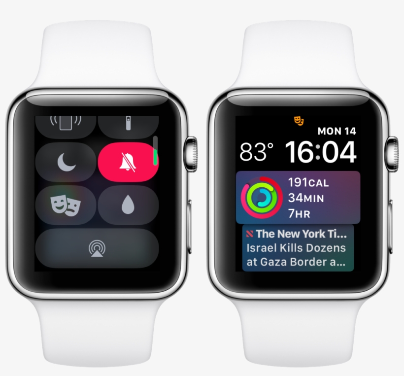 How To Use Theater Mode - Apple Watch 2 Time Zones, transparent png