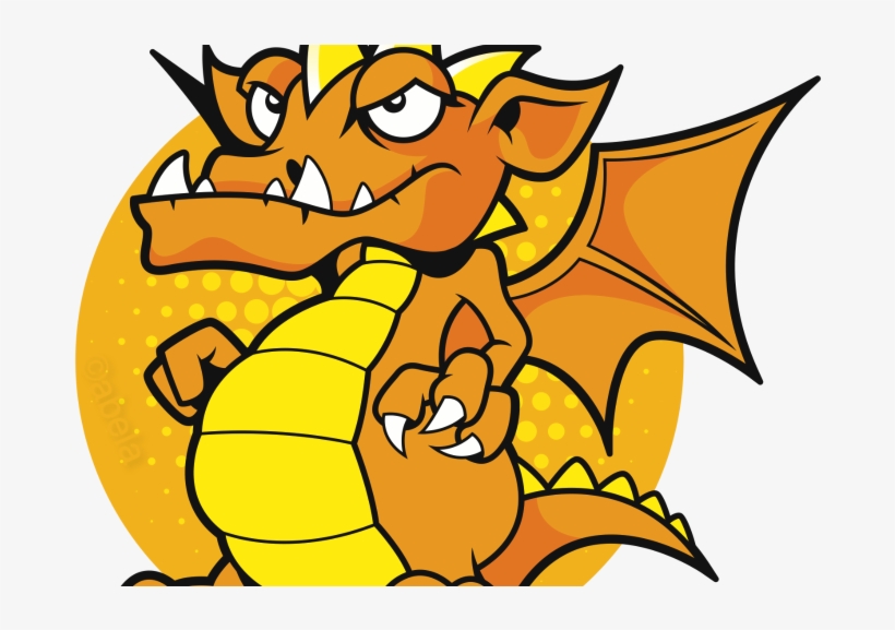 Cover Large Yellow Dragon E1437723196186 - Cartoon, transparent png