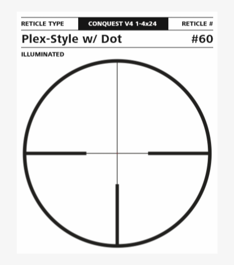 Zeiss Conquest V4 1-4x24mm 30mm Plex Style Illuminated - Brighton & Hove Albion F.c., transparent png