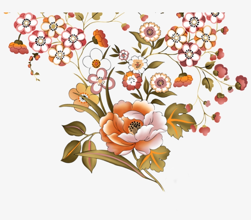 Png Element Of Rose Branch - Portable Network Graphics, transparent png