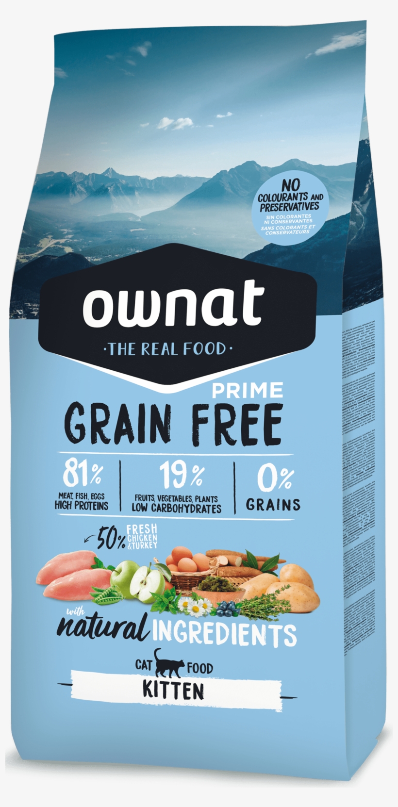 Kitten - Pienso Sin Cereales Para Gatos Esterilizados, transparent png