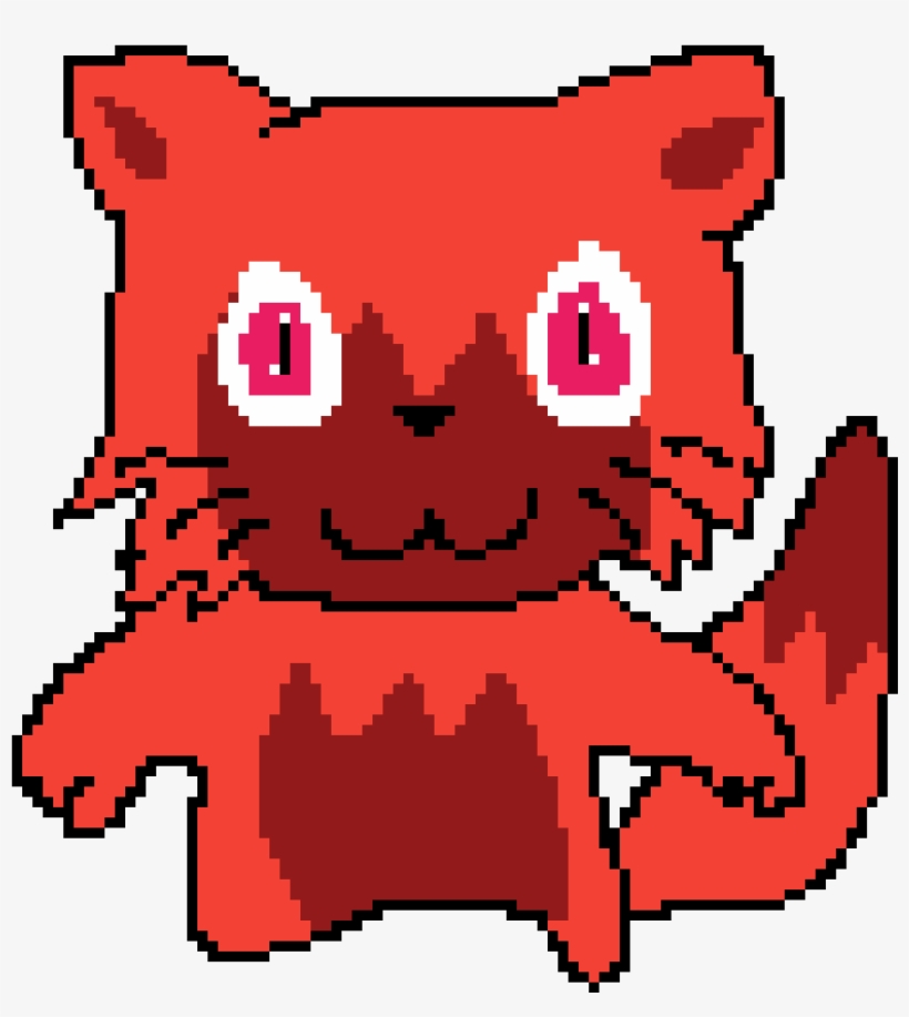 Fire Kitten - Cartoon, transparent png
