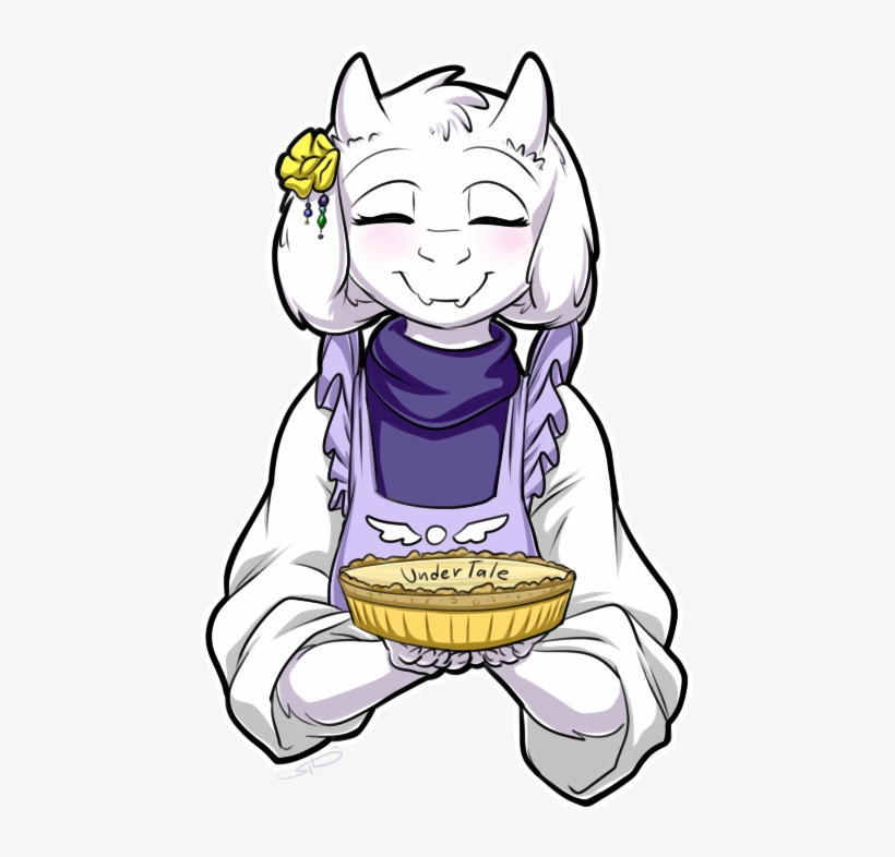 My Art Undertale Toriel Butterscotch Pie Artists On - Toriel Fanart Transparent Background, transparent png