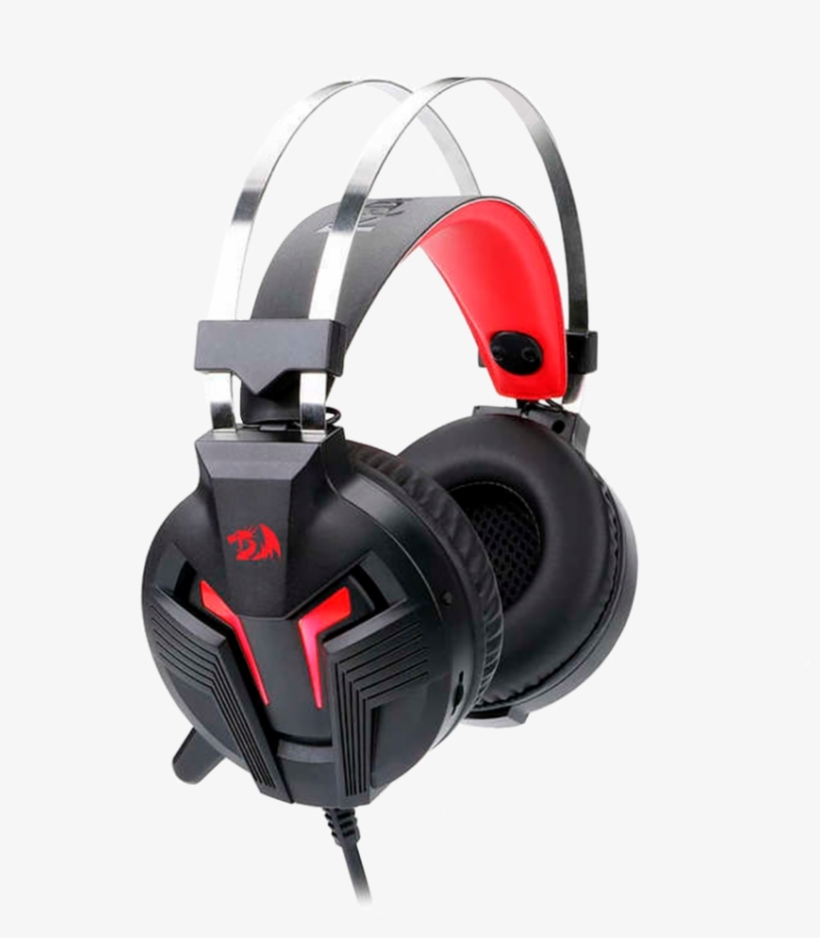 H112 Gaming Headset With Microphone For Pc, Wired Over - Redragon Memecoleous H112, transparent png