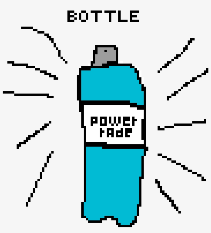 Powerade Bottle - Diagram, transparent png