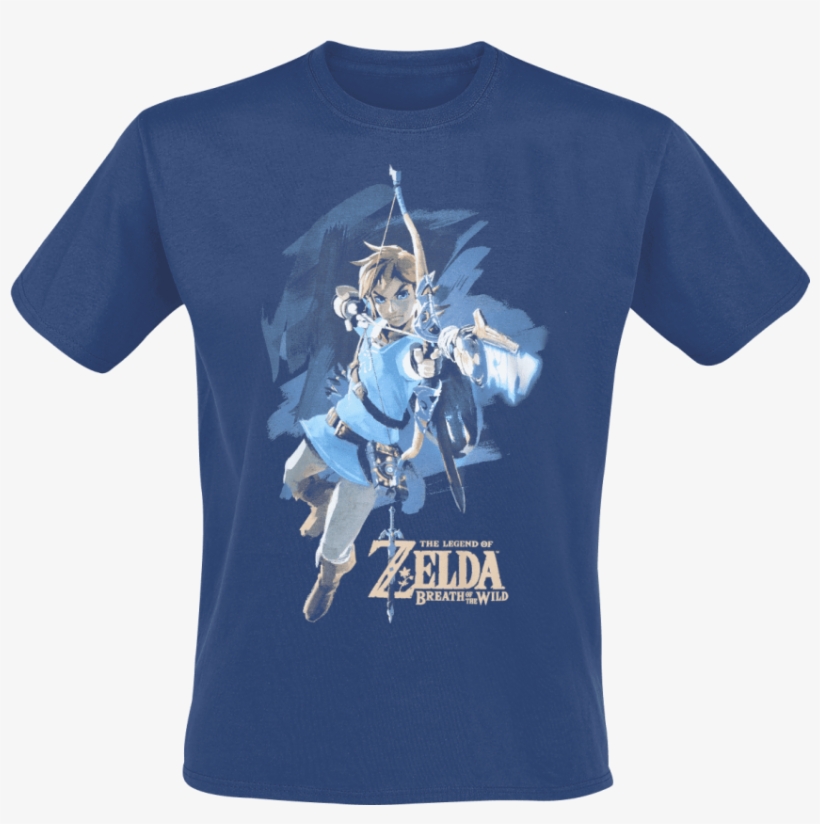Free Png Download Zelda Breath Of The Wild T Shirt - Botw Link Hero's Tunic, transparent png