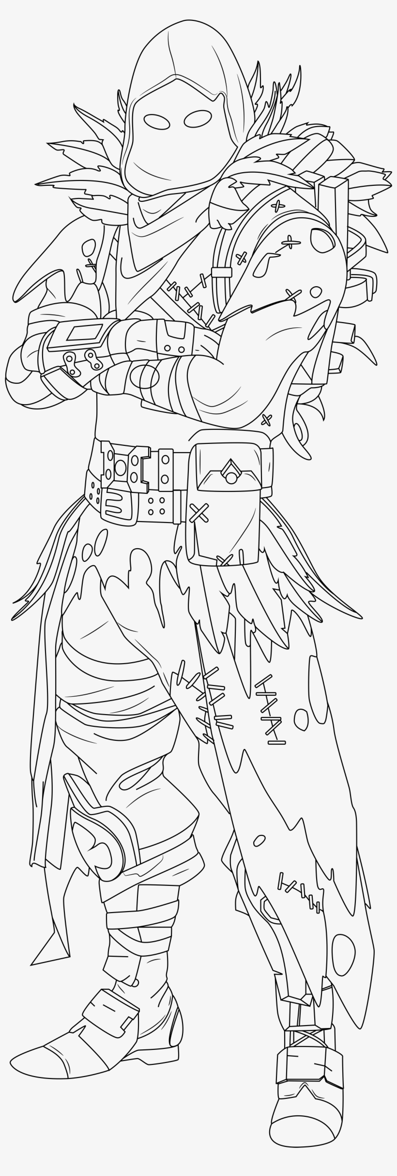 Chomp Senior Skin - Line Art, transparent png