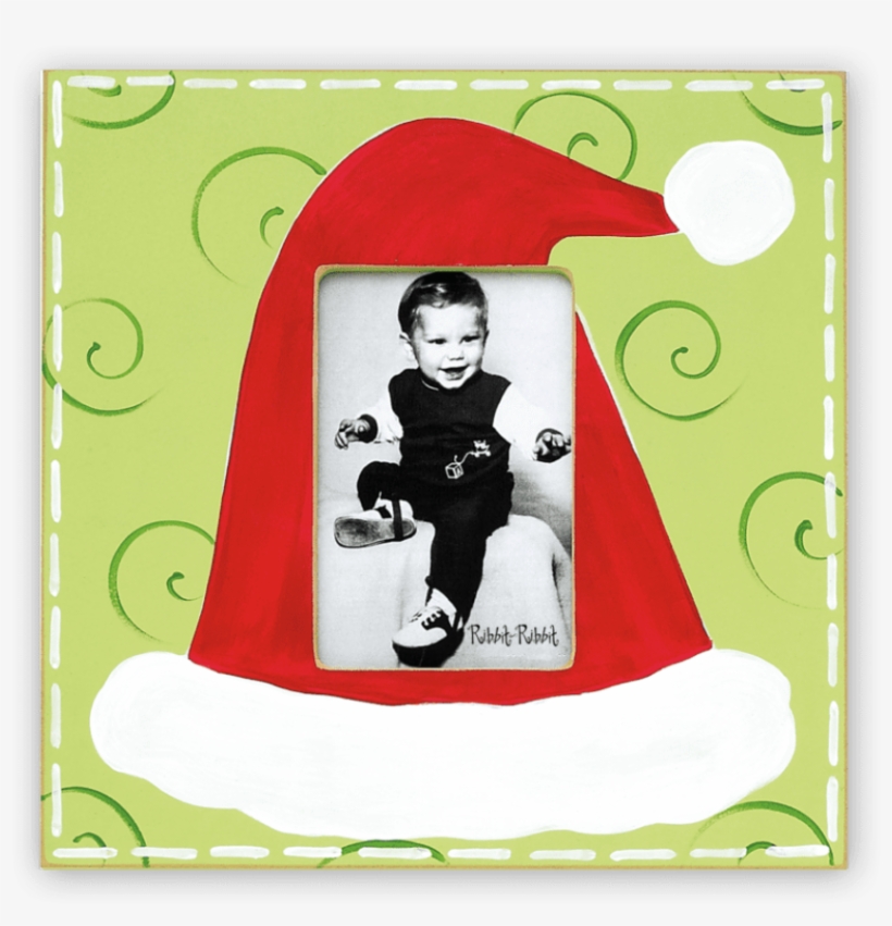 Free Png Download Santas Hat Flannel Picture Frame - Creative Arts, transparent png