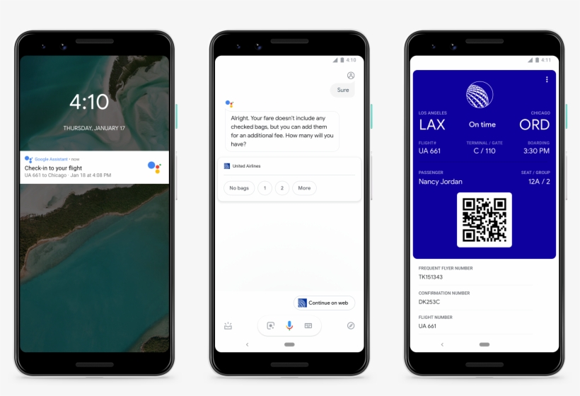 3 Up Check Ins - Google Assistant United Check, transparent png