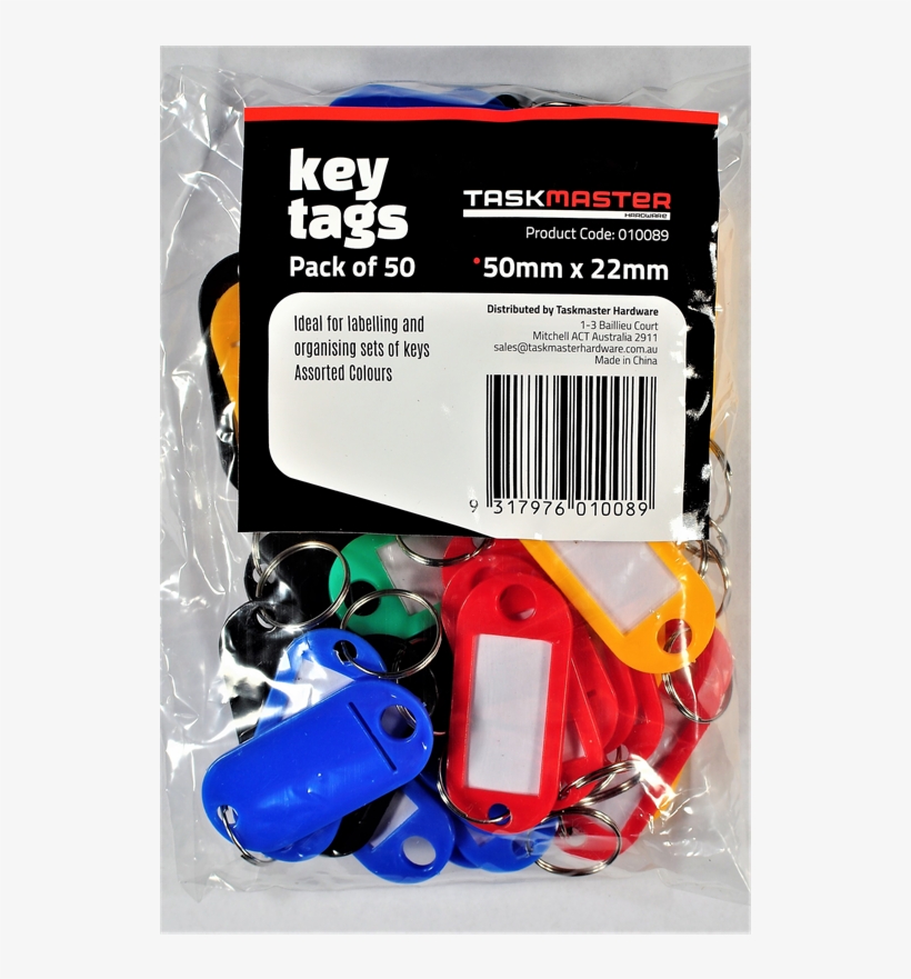 Taskmaster Key Tag With Ring - Wire, transparent png