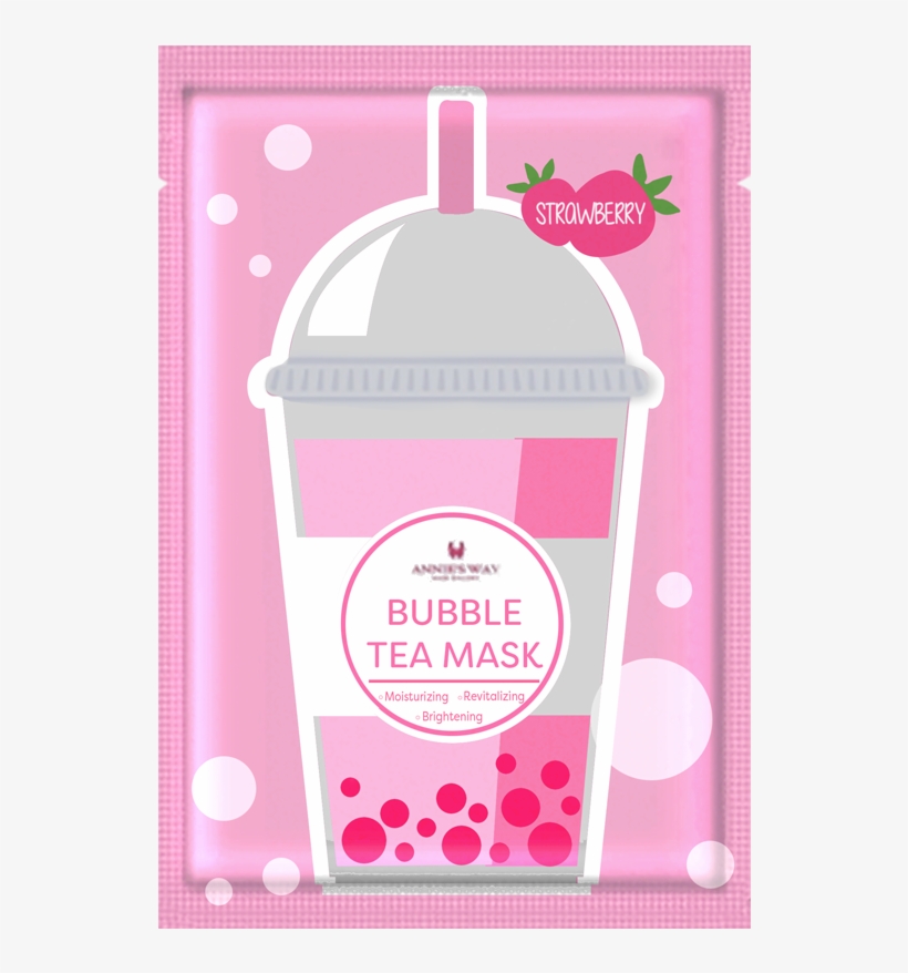 Bubble Tea Sheet Mask, transparent png