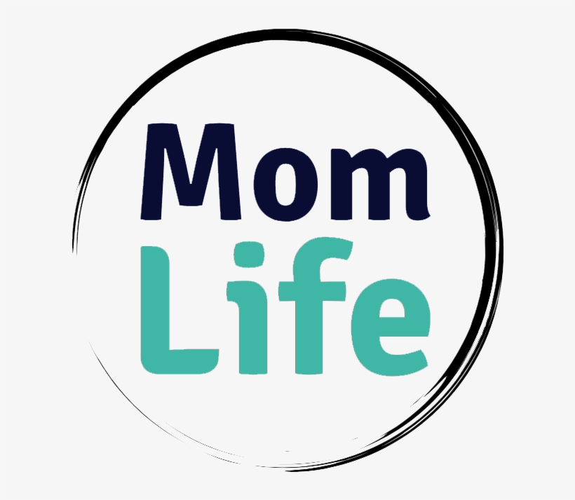 Living Our Mom Life - Circle, transparent png