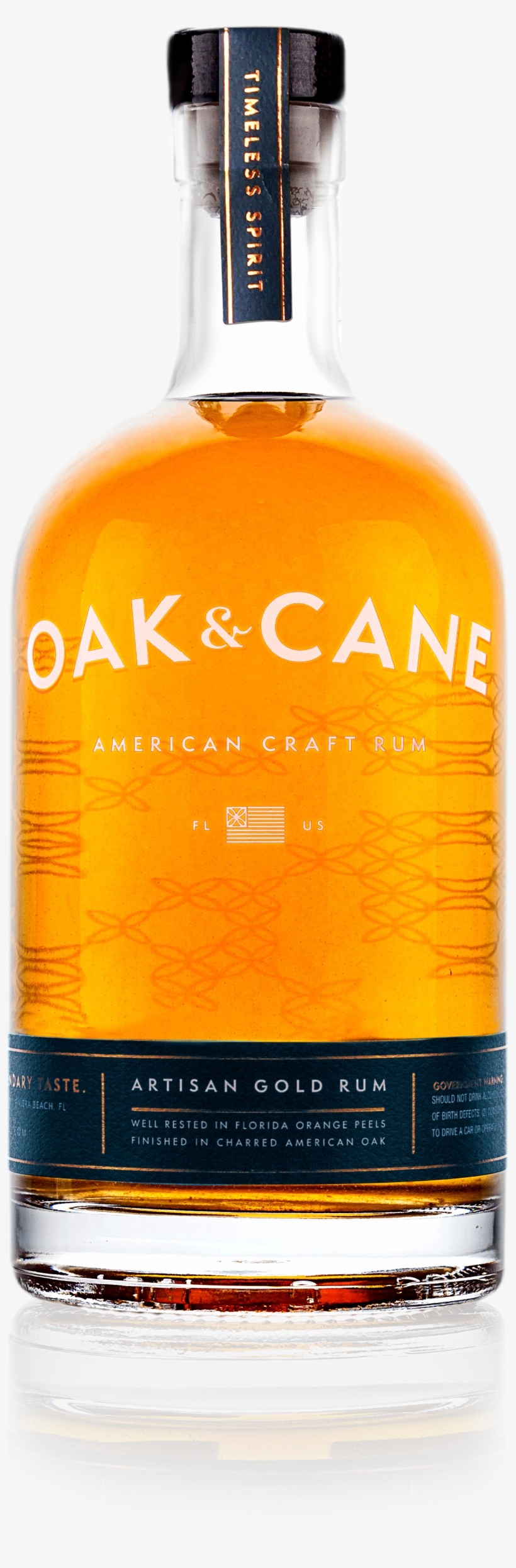 Official Oak & Cane Bottle - Grain Whisky, transparent png