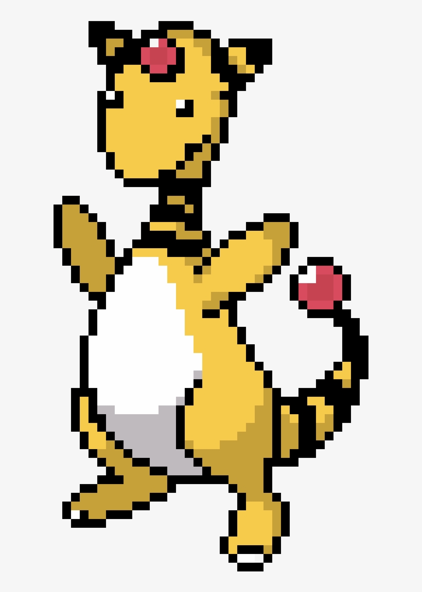 Ampharos - Ampharos Cross Stitch Pattern, transparent png