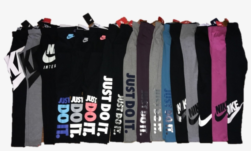 Nike Pro Leg A See Club Leggings Jdi Rally Printed - Just Do It Red, transparent png