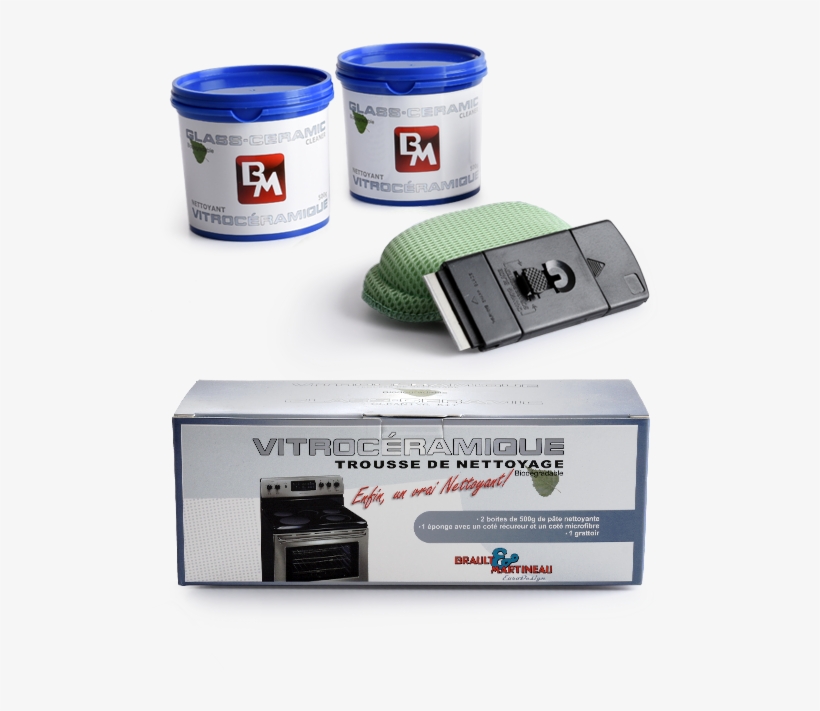 Image For Inoxia Glass-ceramic Cleaning Kit - Box, transparent png