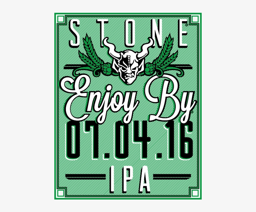 Stone Enjoy By - Stone Enjoy By 10.31 18 Ipa, transparent png
