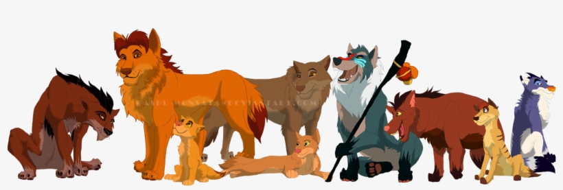 Hevenly Pack/pride Images Lion King Wolves Hd Wallpaper - Wolf The Lion King, transparent png