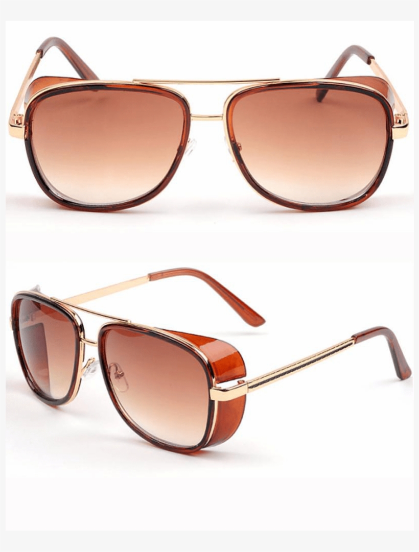 Steampunk Sunglasses - Reflection, transparent png