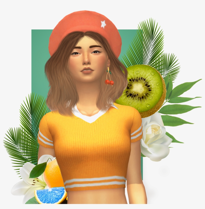 I Made A Sim That Reminded Me Of Red Velvet Songs, - Kiwi, transparent png