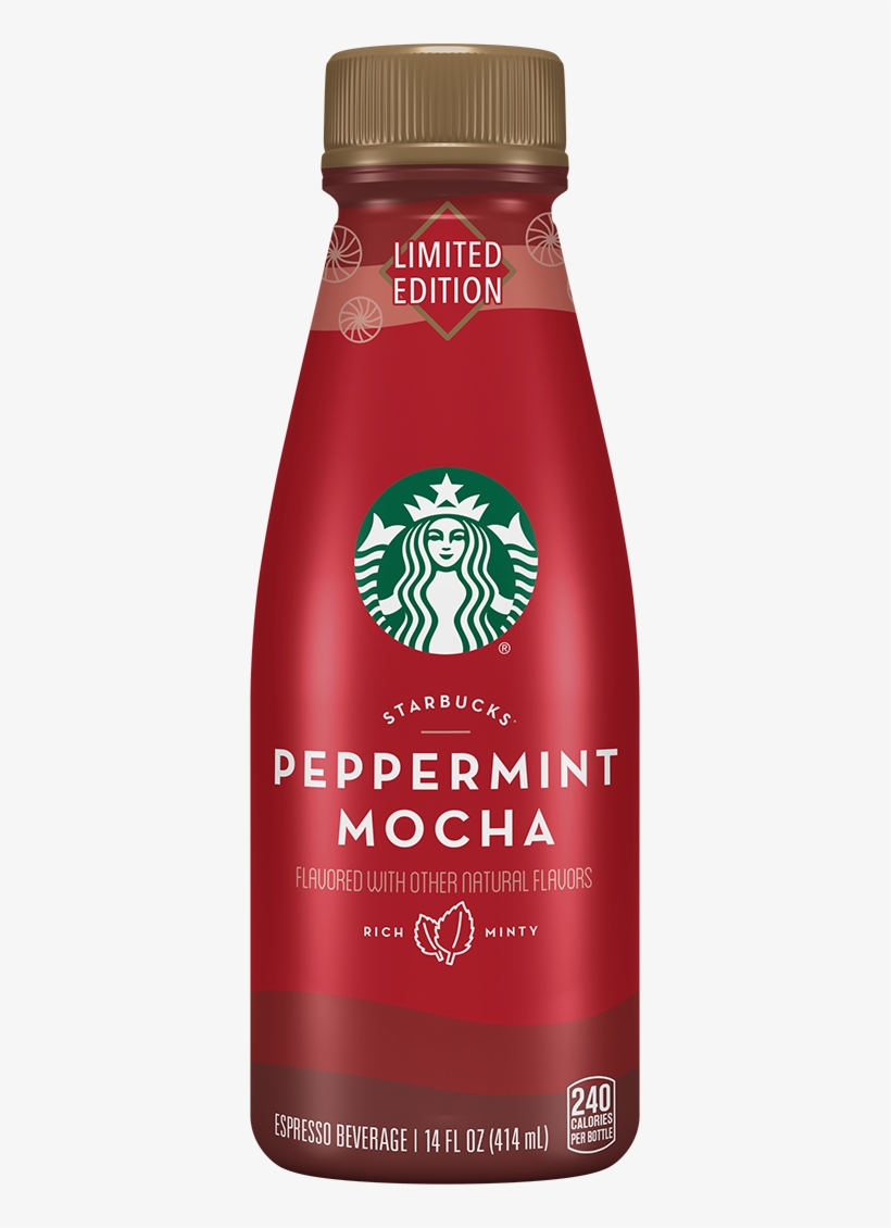 5starbucks Peppermint Mocha Ready To Drink Iced Latte - Starbucks New Logo 2011, transparent png