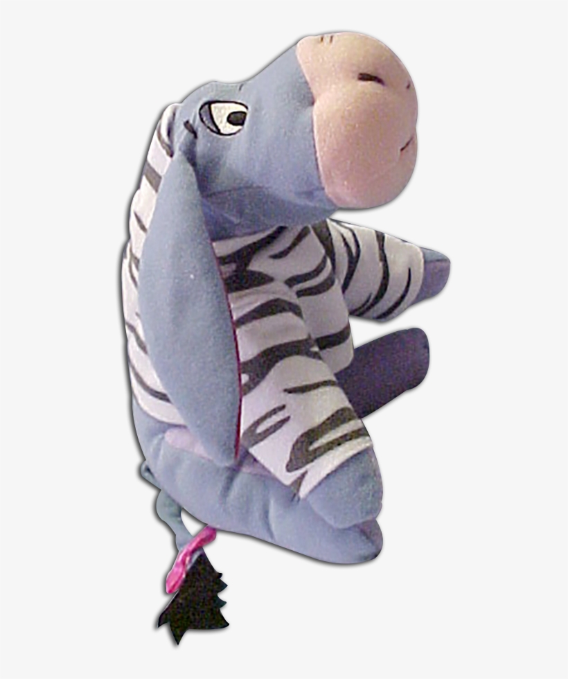 Eeyore Stuffed Toy Animal Zebra Plush Disney Collection - Pigeons And Doves, transparent png