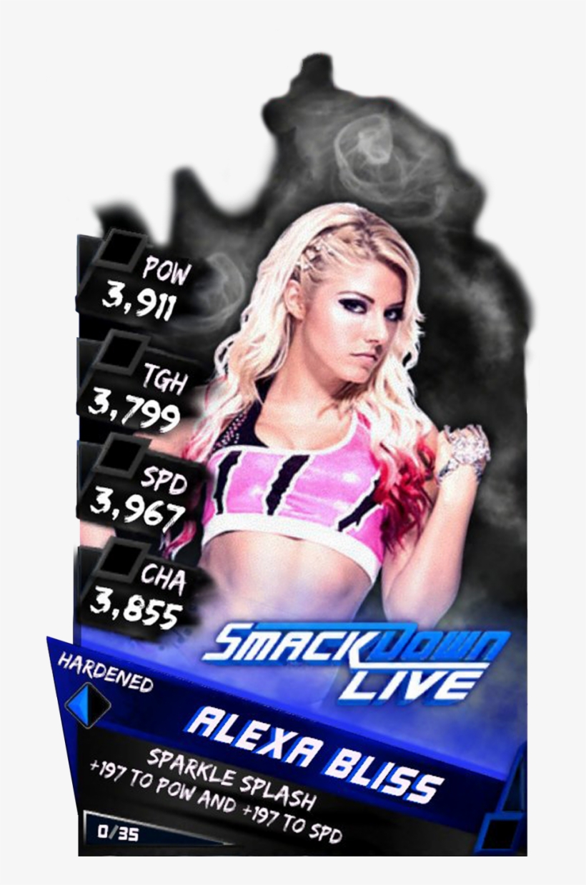 Supercard Alexabliss R10 Summerslam - Cedric Alexander Wwe Supercard, transparent png