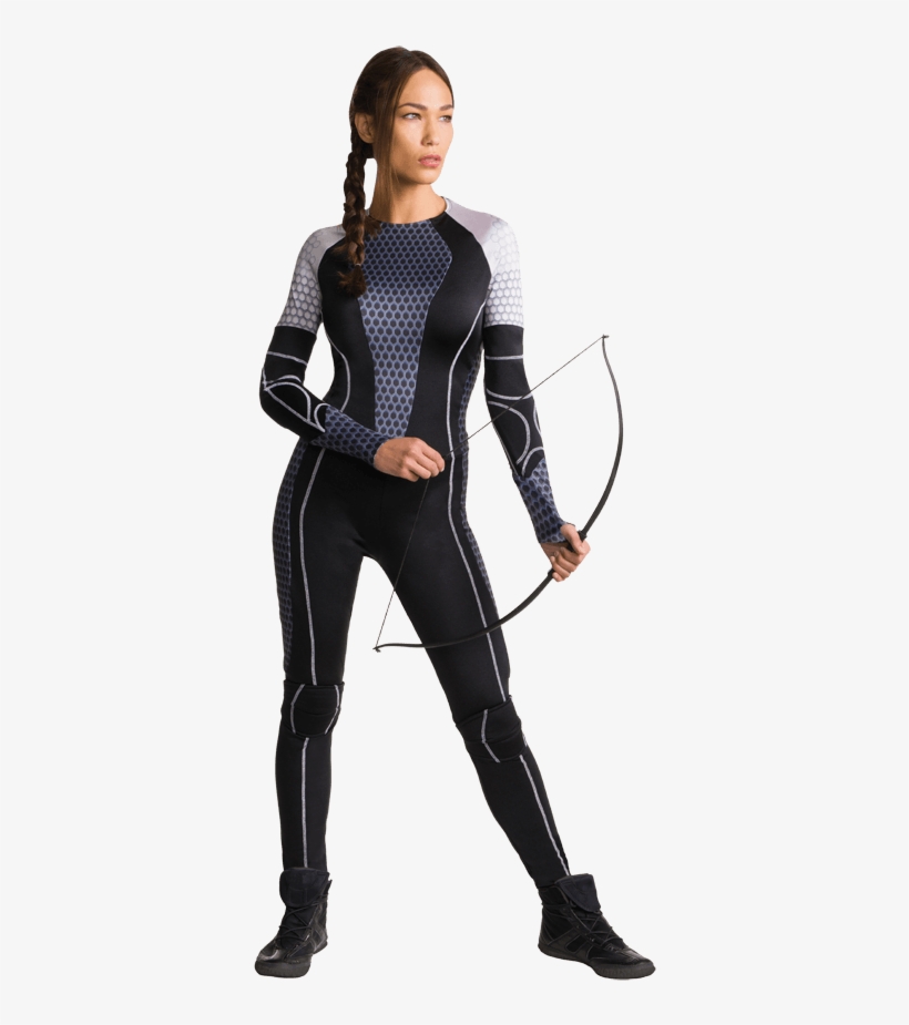 Katniss Hunger Games Costume, transparent png