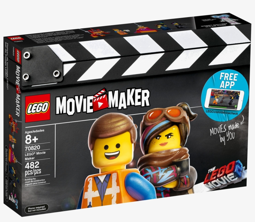 70820 Lego® Movie Maker - Lego Movie 2 Movie Maker, transparent png