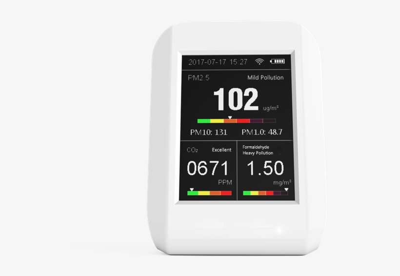 Wifi Connect With Smartphone Dust Particle Counter - Smartphone, transparent png