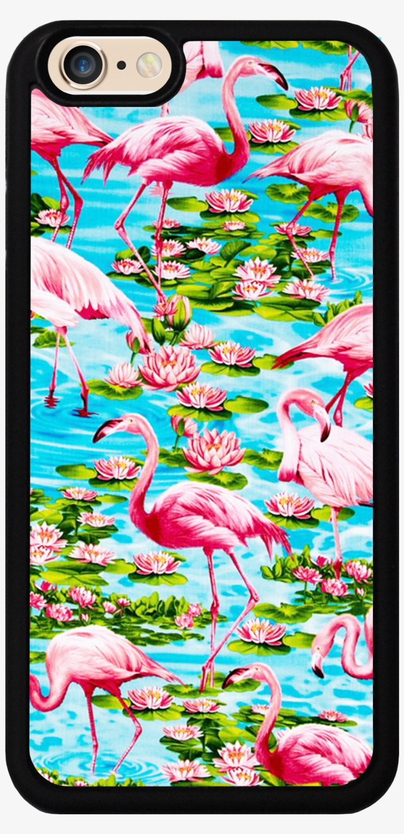 Pink Flamingo In The Water Case - Cute Baby Dogs, transparent png