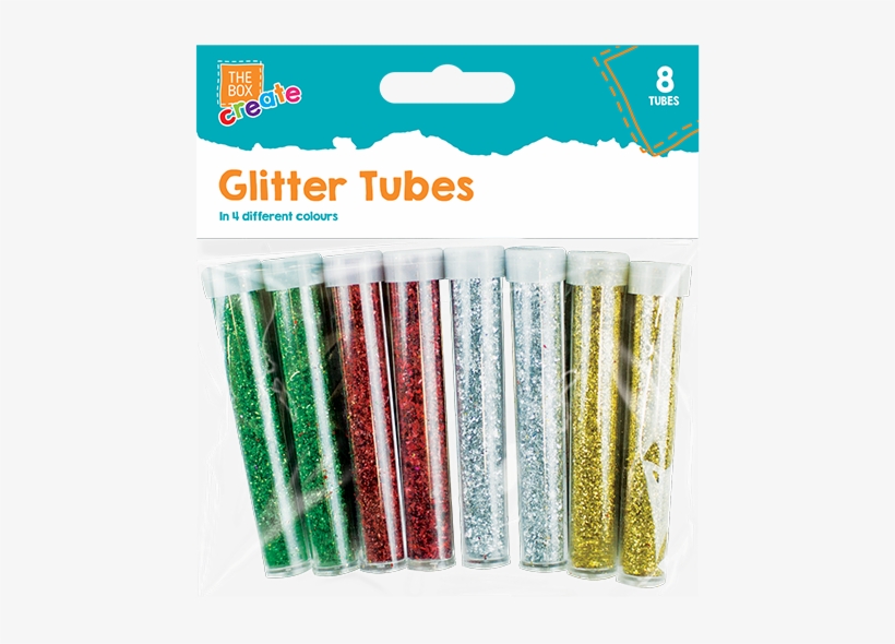 Glitter Shaker Tubes/pots Pack Of 8 Gold, Silver, Red - Advent Candle, transparent png