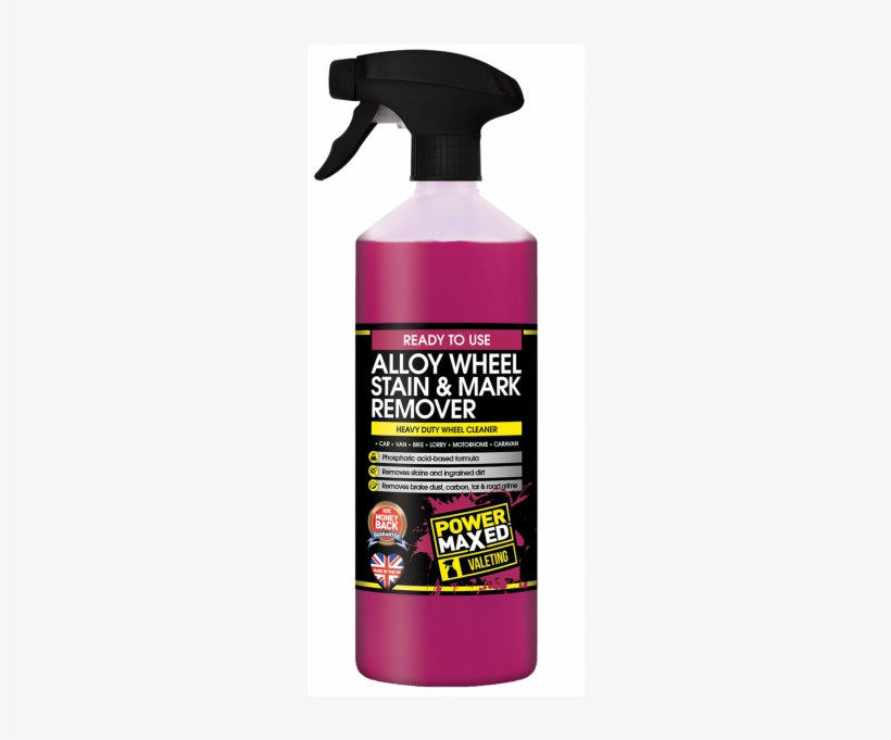 Alloy Wheel Cleaner Stain Remover 1 Litre, transparent png