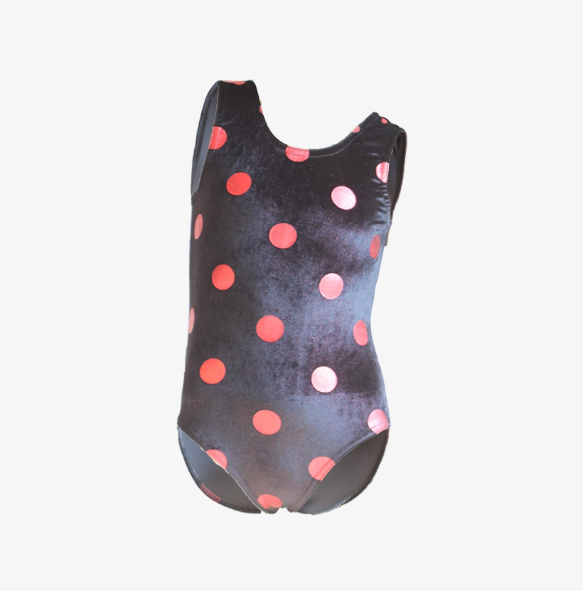 Black With Red Foil Dots500 - Polka Dot, transparent png