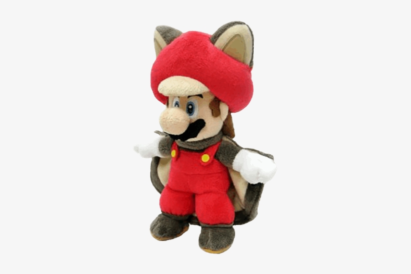 Flying Squirrel Mario 22cm Plush - Mario Squirrel, transparent png