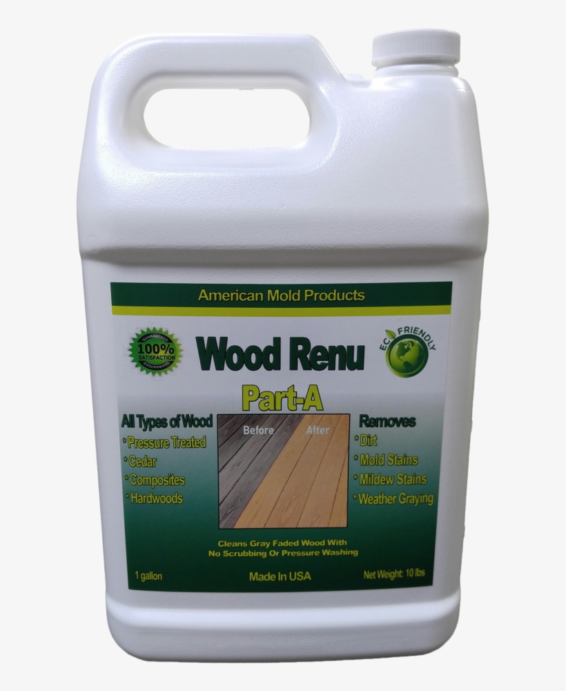 Wood Renu 1 Gallon - Environmentally Friendly, transparent png