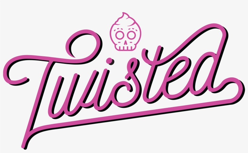 Twisted For Sugar - Calligraphy, transparent png