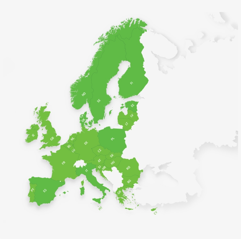 Trustly Expands Into 21 New European Markets - Crusader Kings Blank Map, transparent png
