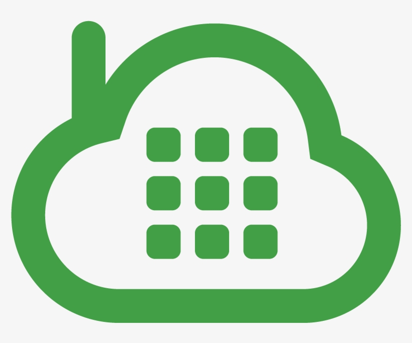 Svg - Cloud Telephone, transparent png