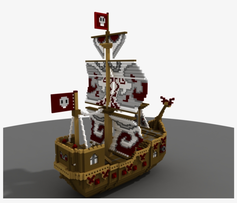 1 2 3 4 5 Pirate Ship Pack1 Pirate Ship Pack2 Octopus - Voxel Pirate Ship, transparent png