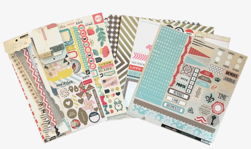 March's Scrapbook Kit Of The Month - Vellum, transparent png