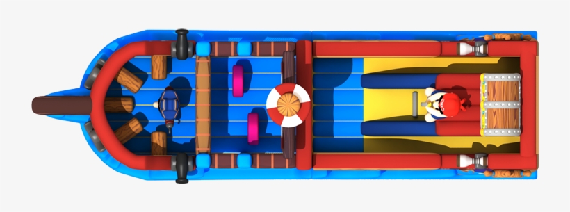 Giant Inflatable Combo Pirate Ship For Sale - Boat, transparent png