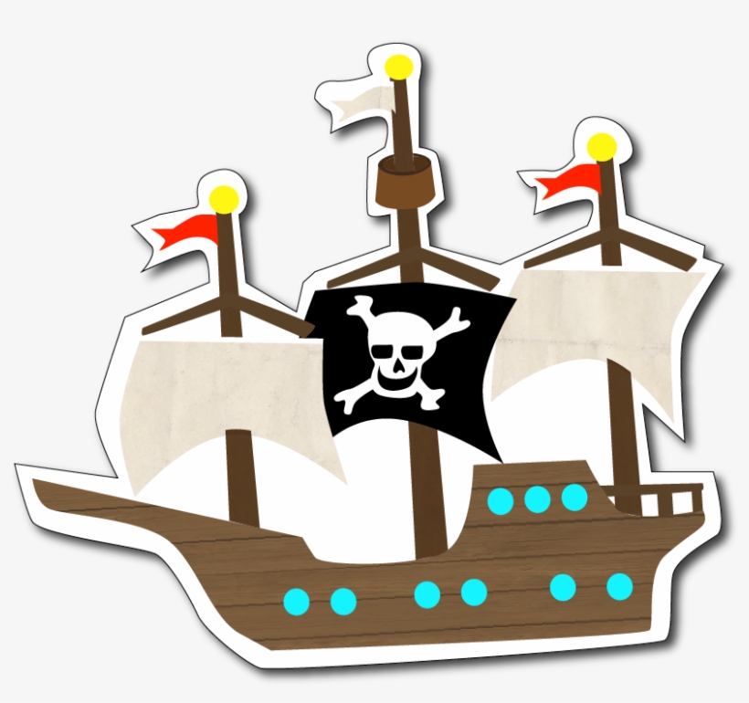 Pirate Boat - “ - Swan Boat, transparent png
