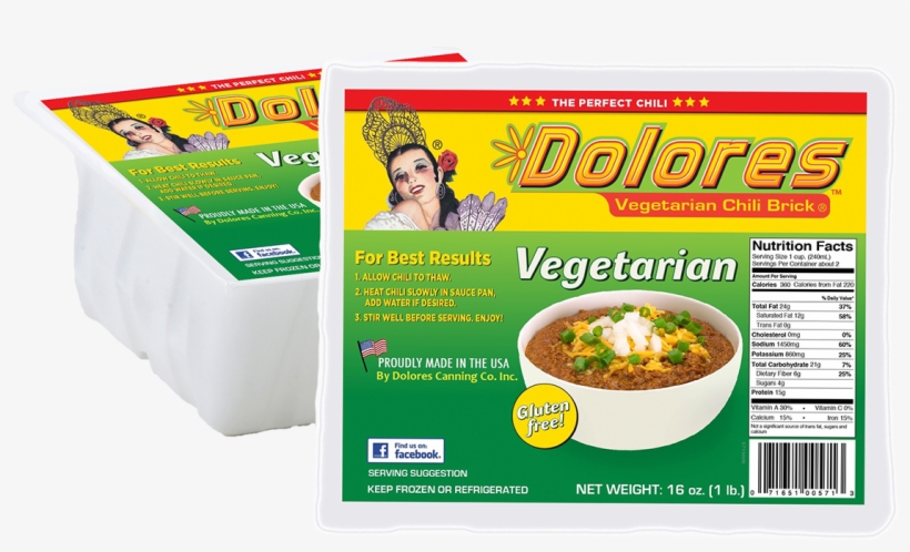Dolores Vegetarian Chili - Dolores, transparent png