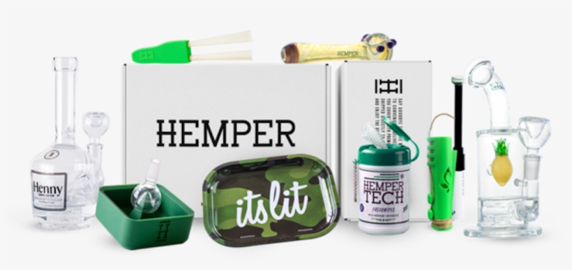 Hemper Subscription Weed Pack - Hemper Box, transparent png
