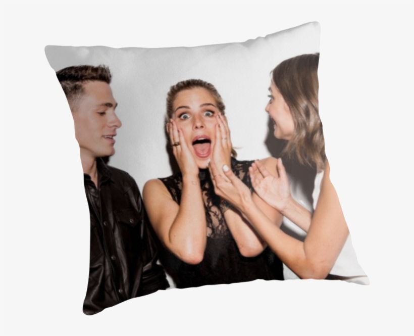Colton, Emily, & Willa - Cushion, transparent png